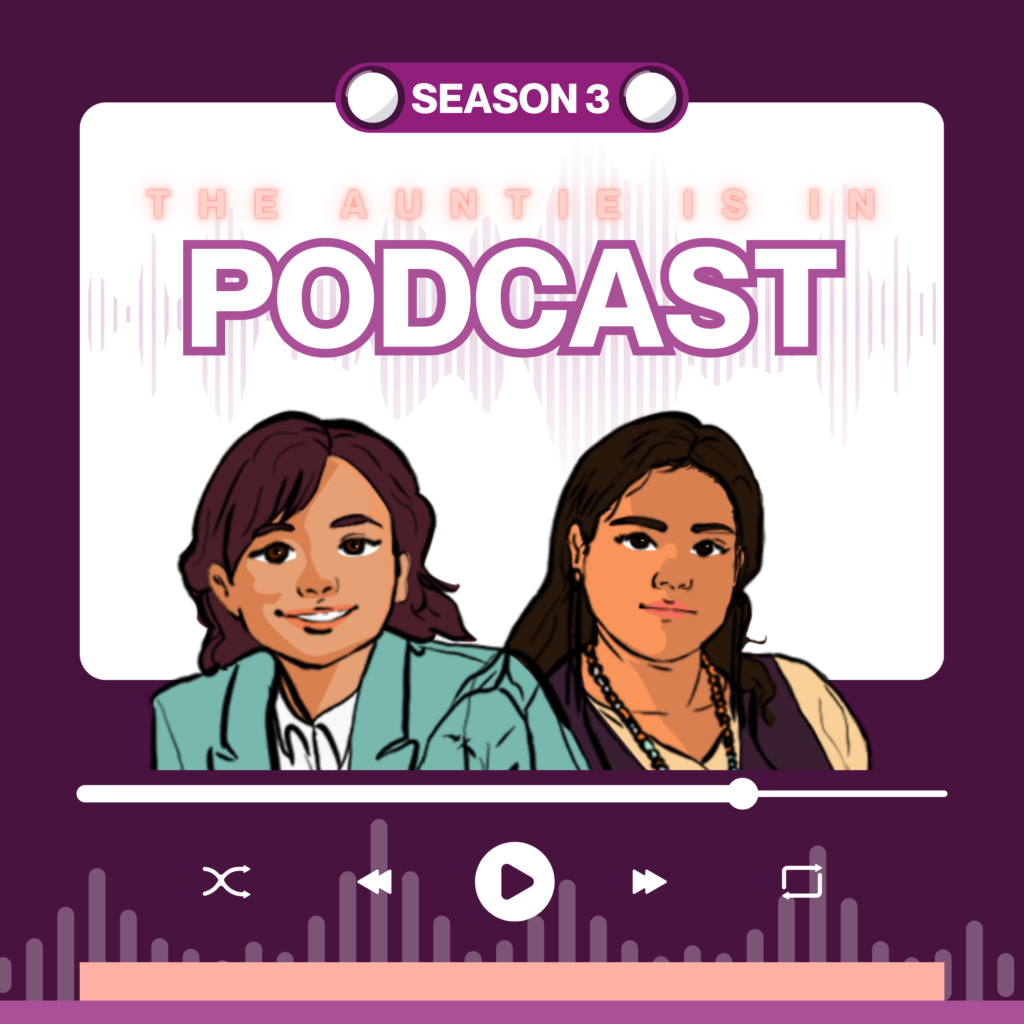 The Auntie Is In podcast artwork