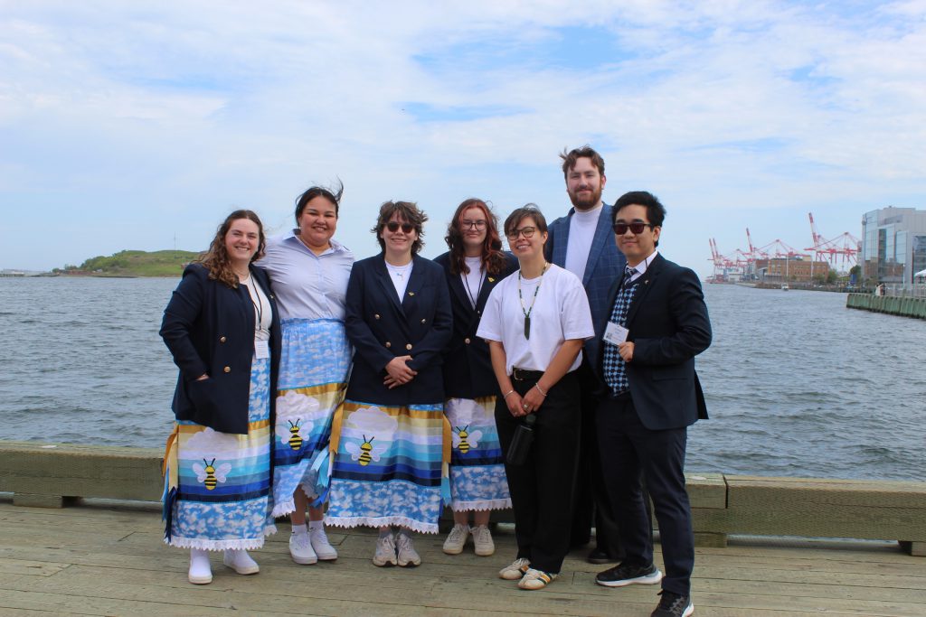 Blue Sky Research Lab members at the Halifax waterfront during CSA 2026